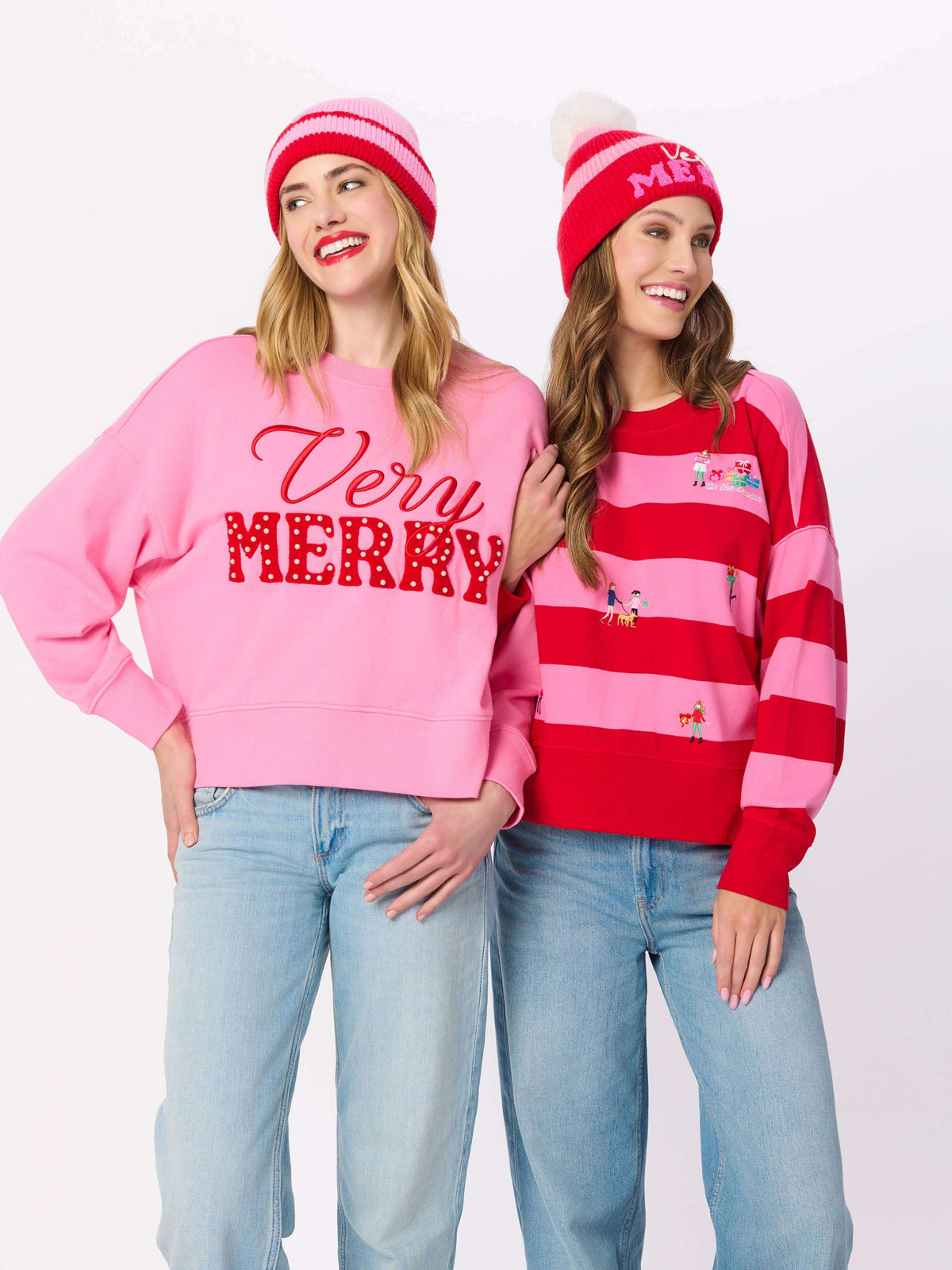 Gifting Embroidery Relaxed Sweatshirt