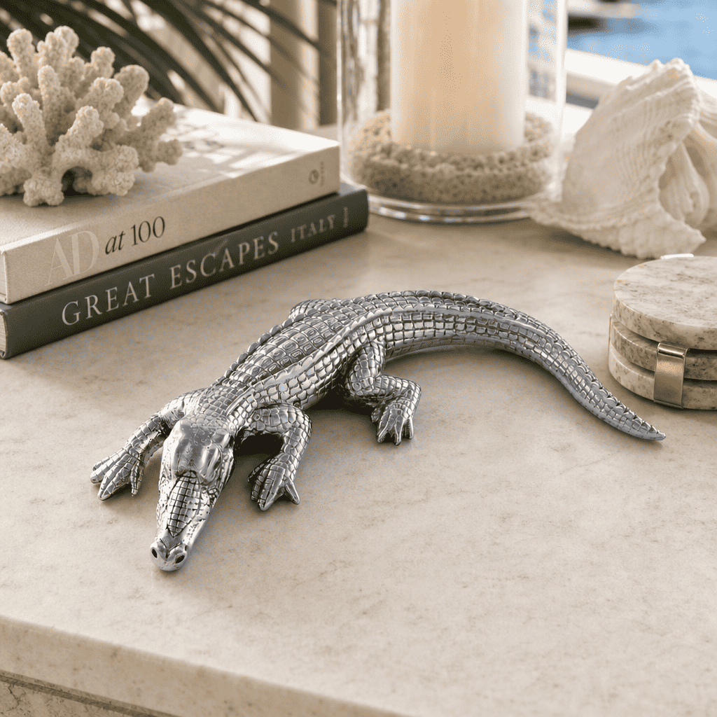 Alligator Large Figurine