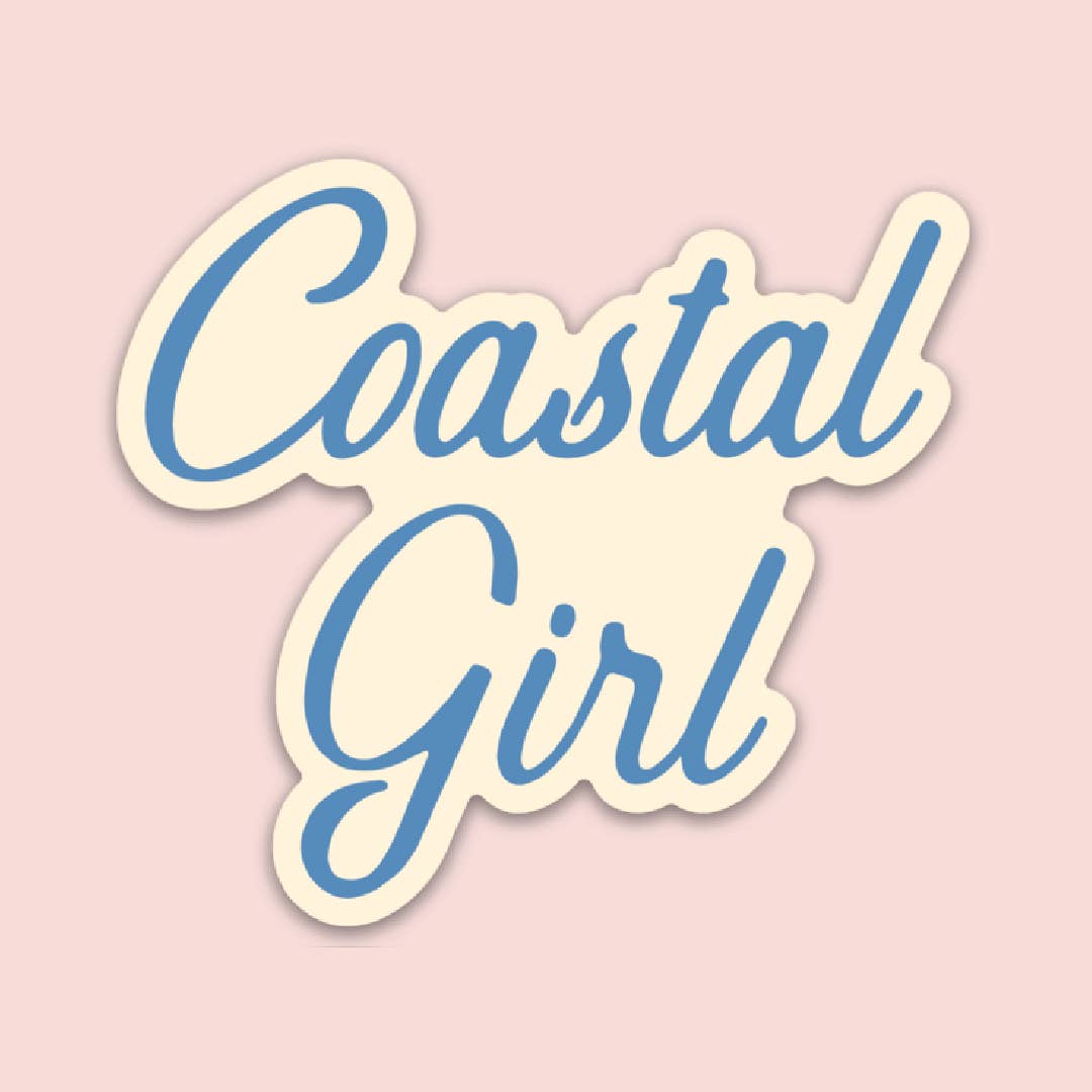 Coastal Girl Sticker