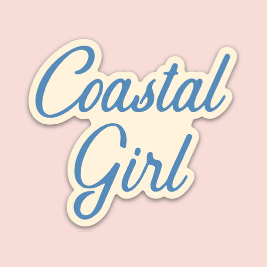 Coastal Girl Sticker