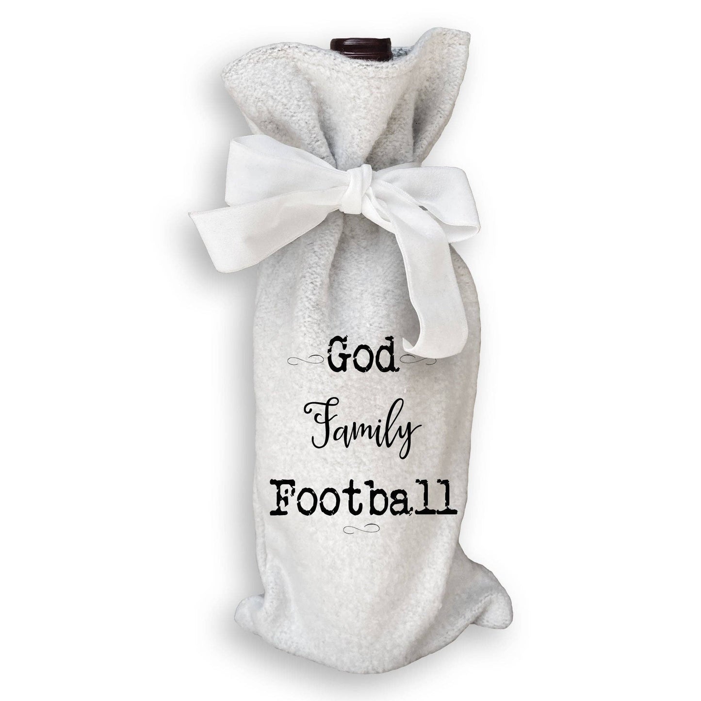 God Family Football in Black