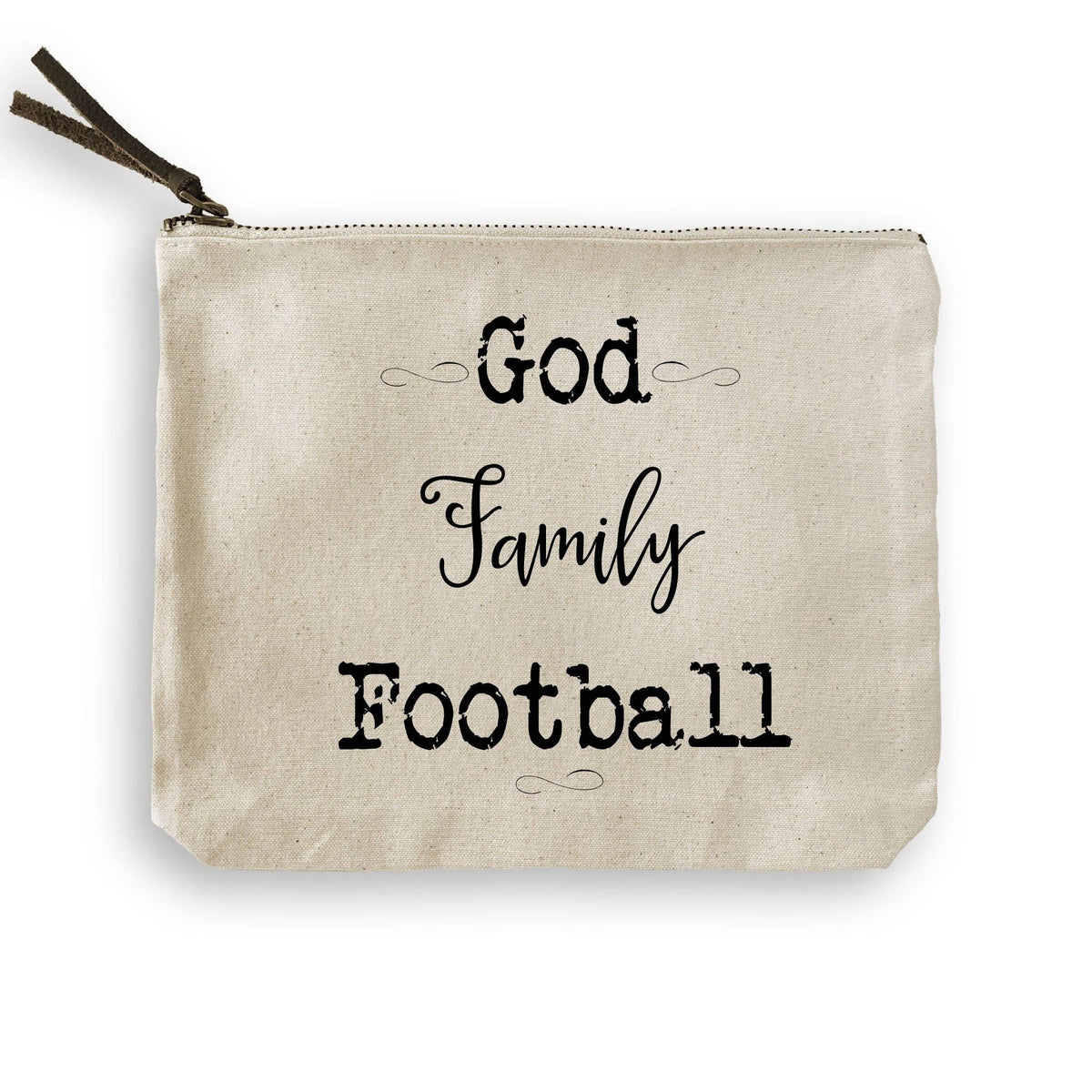 God Family Football in Black
