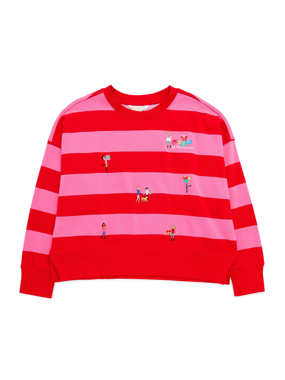 Gifting Embroidery Relaxed Sweatshirt