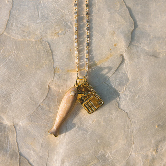 Salty Kisses Fish Necklace