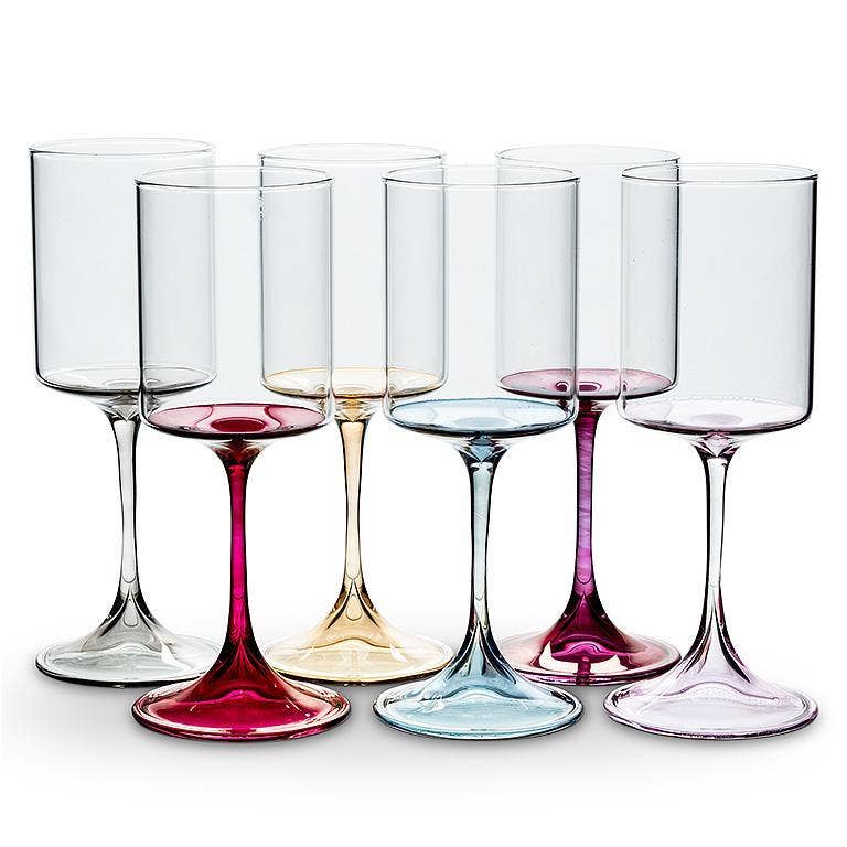 Slender Wine Glass - 6 Assorted
