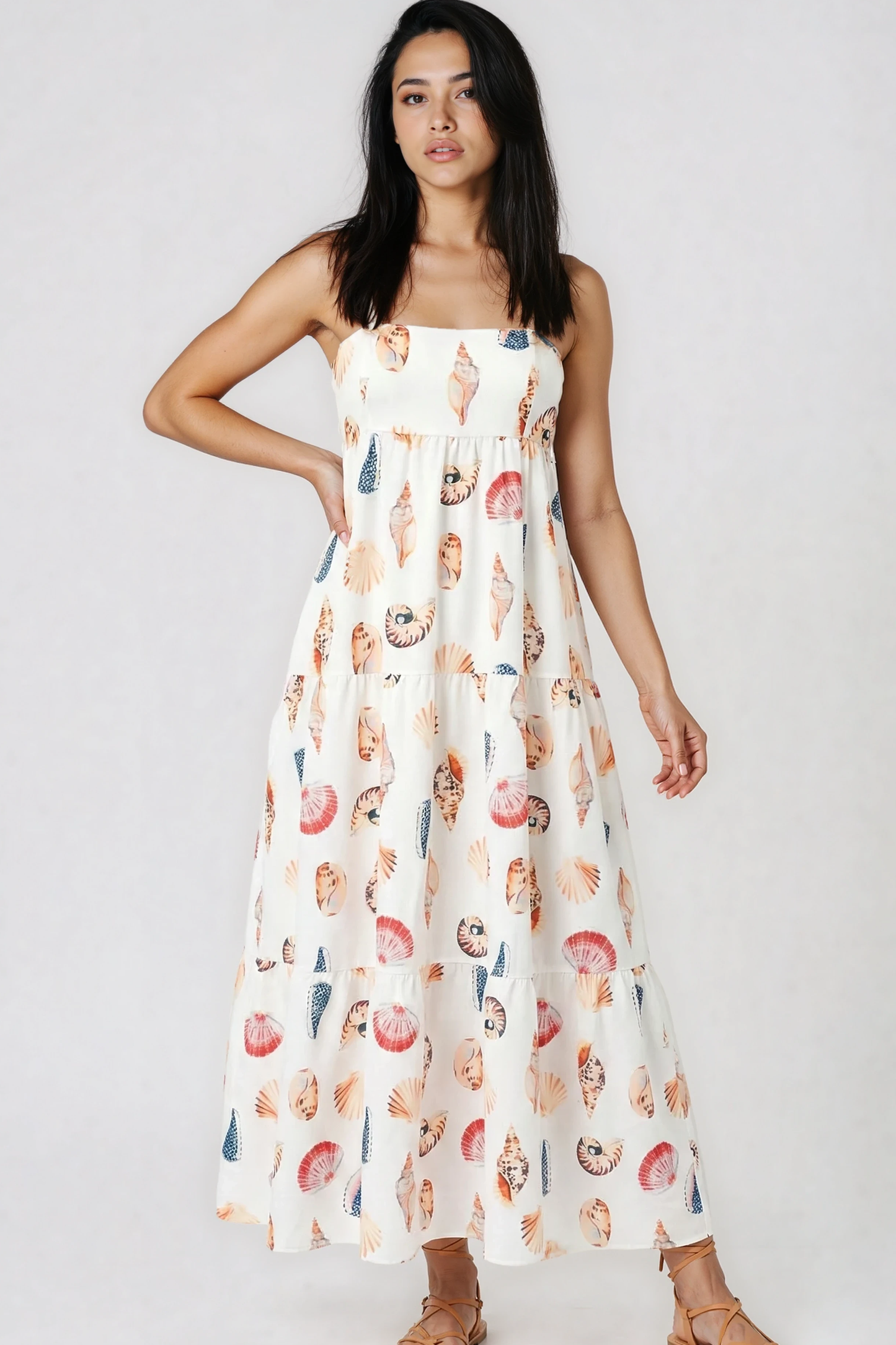Seashell Tiered Sundress