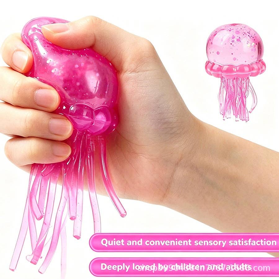 Large Jellyfish Maltese Squishy Toy Slow Rebound Toy
