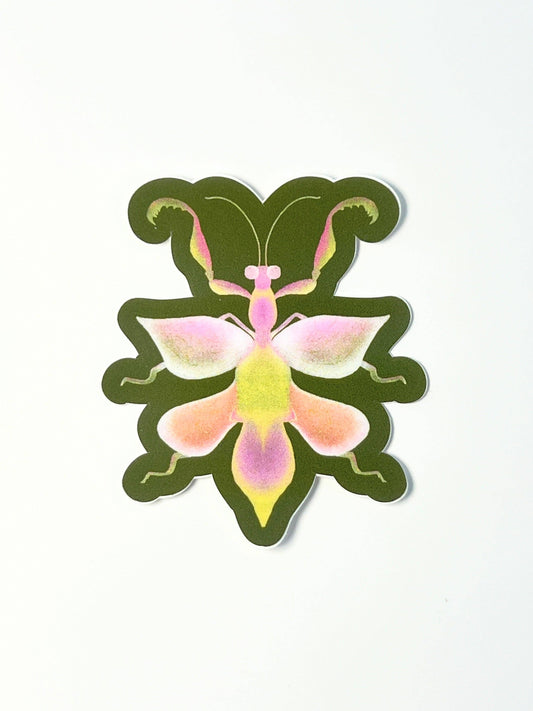 Orchid Mantis Sticker