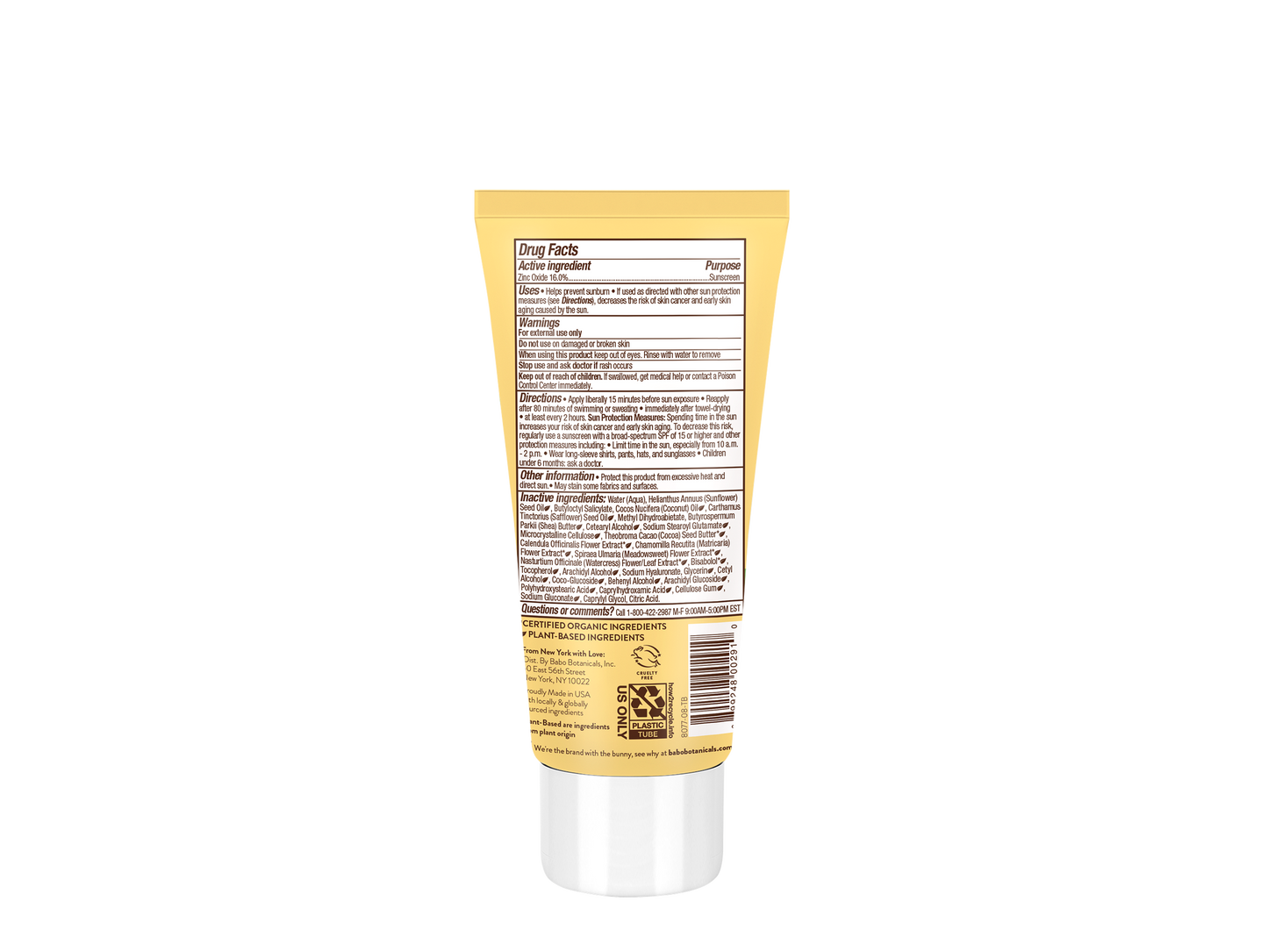 Sheer Zinc Mineral Sunscreen Lotion SPF30
