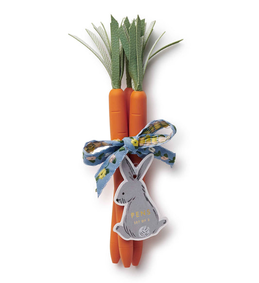Bunch of Carrot Easter Pens