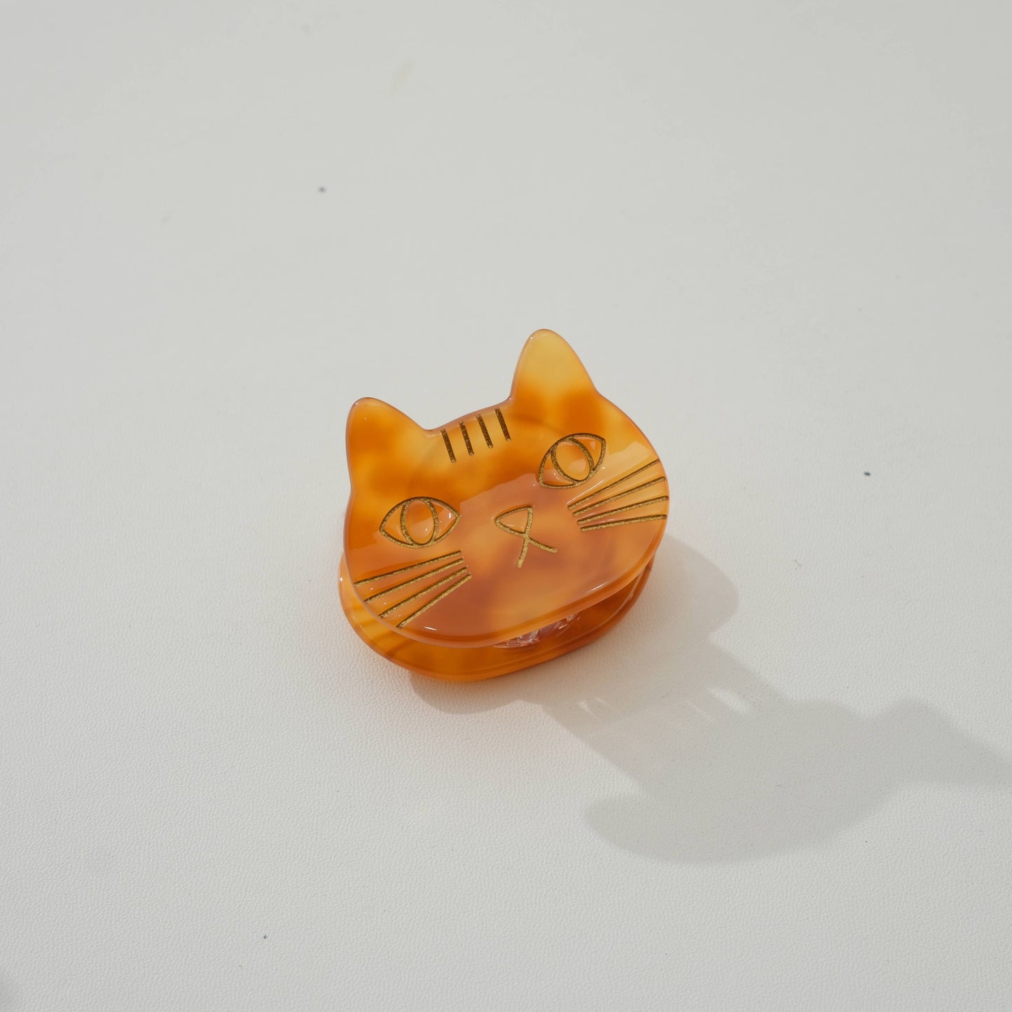 Ginger Cat Claw Clip - Medium