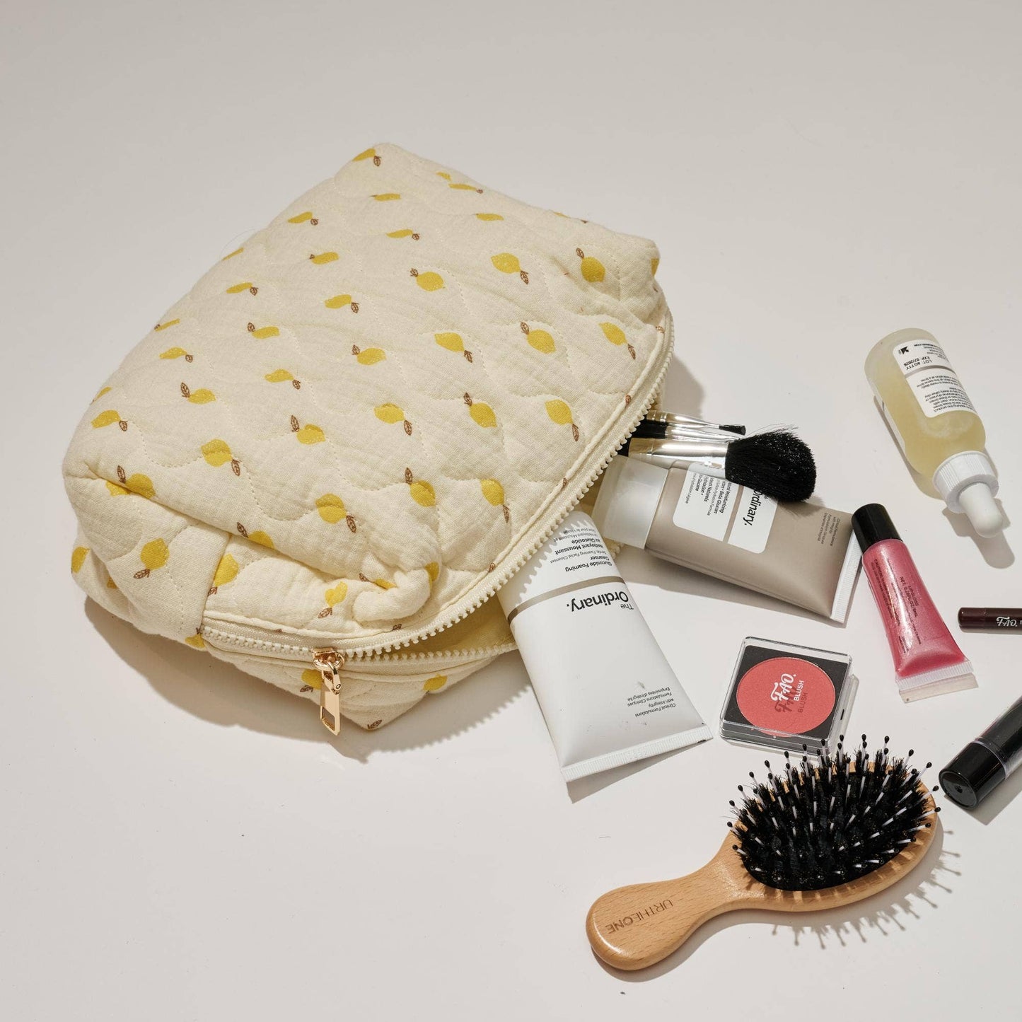Quilted Keeper Cosmetic & Travel Organizer Pouch