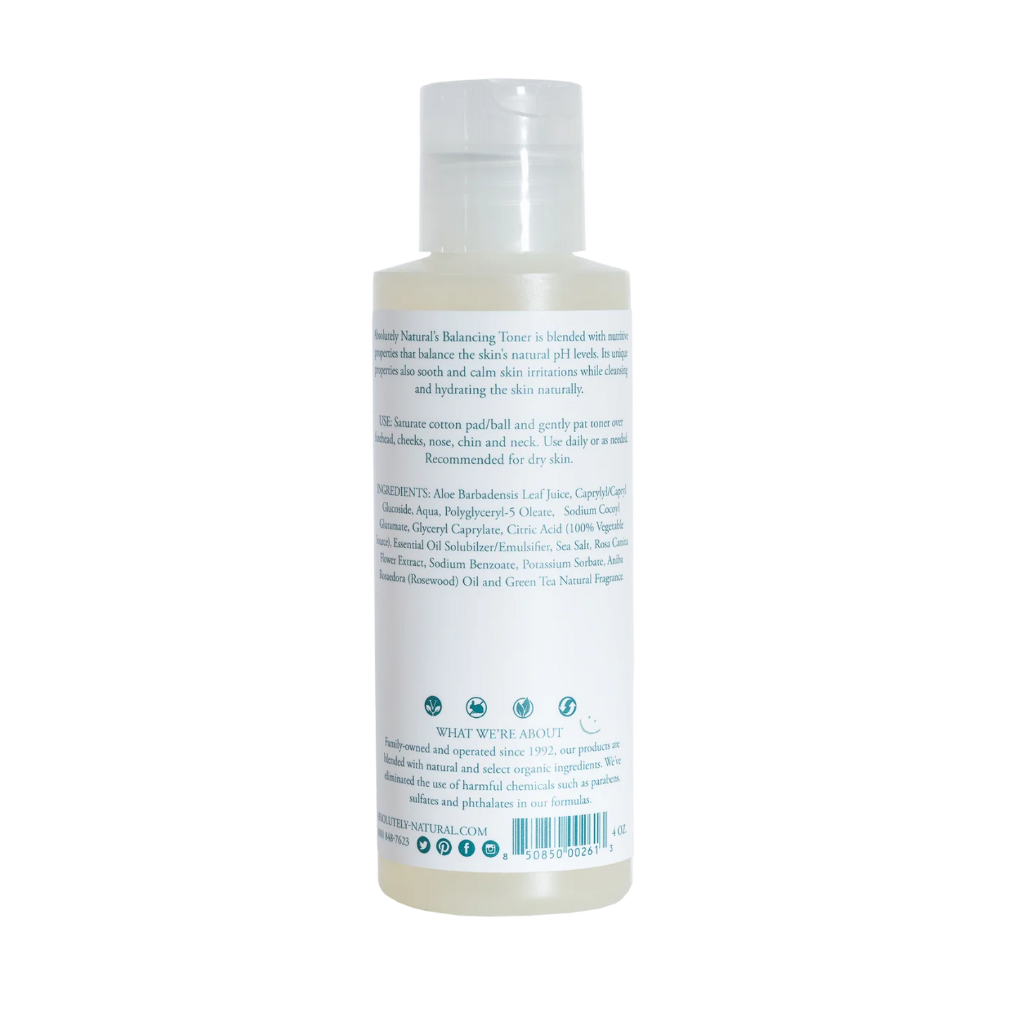All Natural Balancing Toner 4 oz.