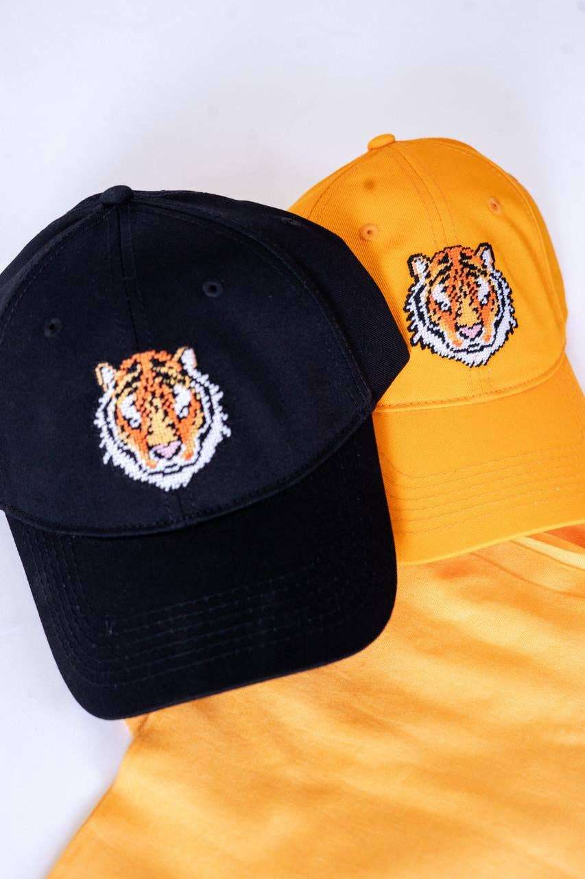 Needlepoint Baseball Hat - Tiger - WS