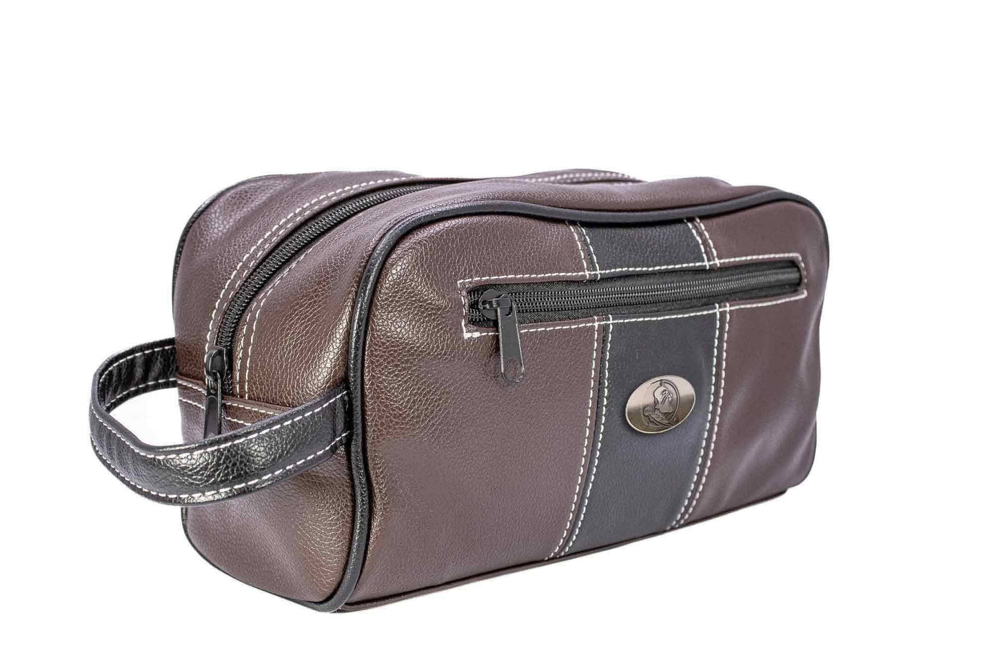 FSU Seminoles Men's Toiletry Dopp Bag Brown