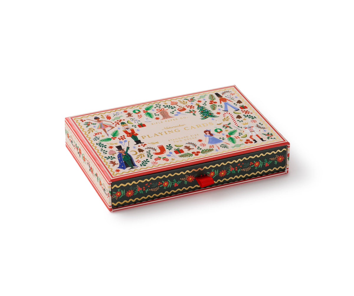 Holly Jolly Nutcracker Playing Card Set