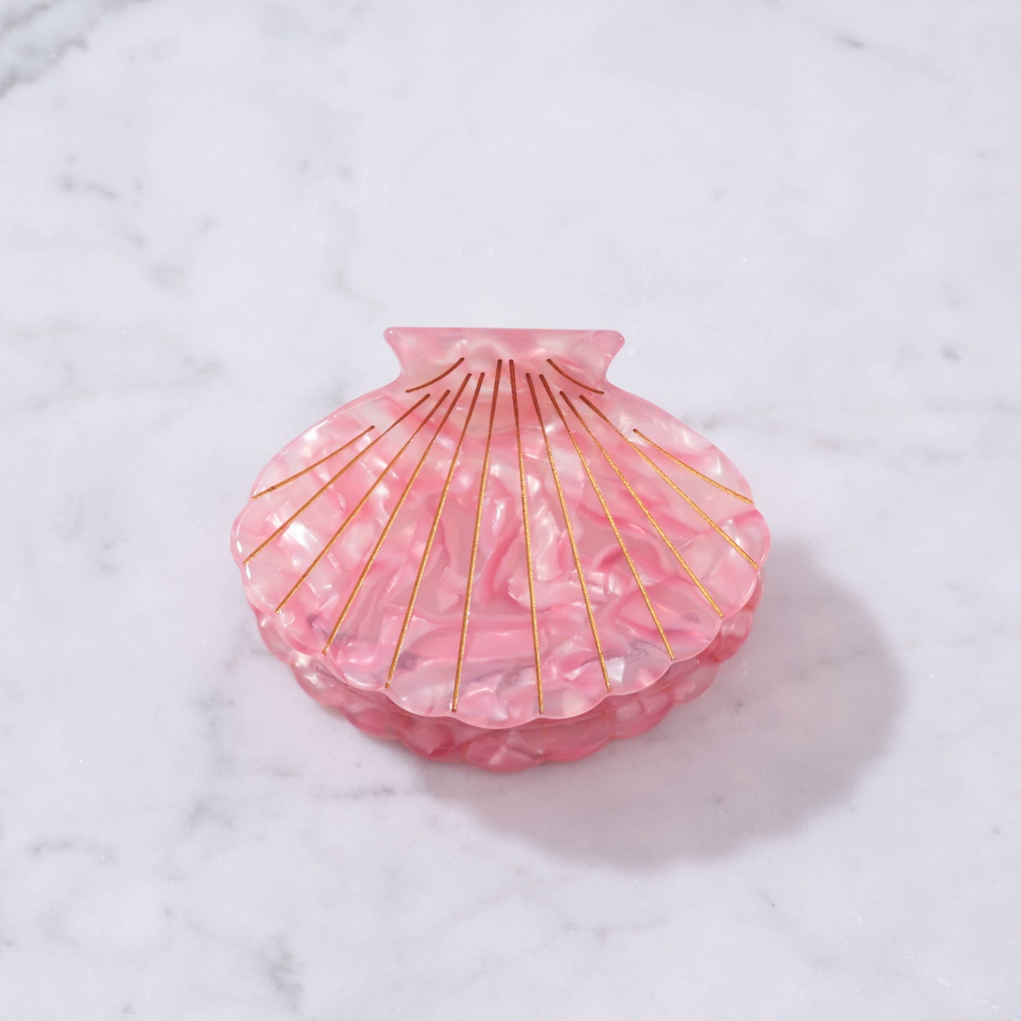 Eco-Friendly Scallop Shell Hair Clip Large