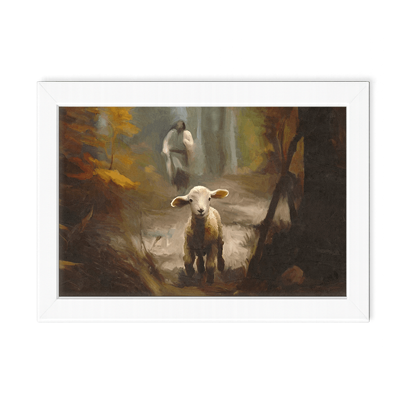 Little Lamb - Horizontal Frame