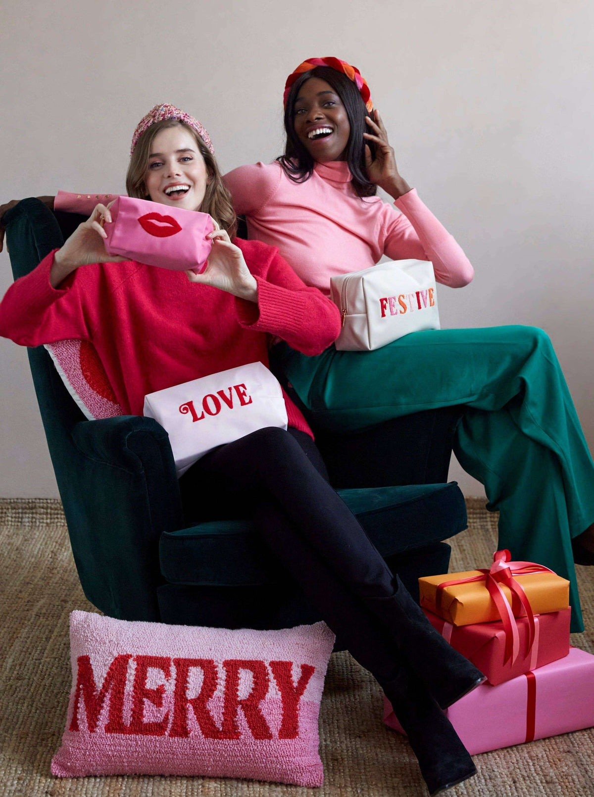 Cara “Love” Cosmetic Pouch