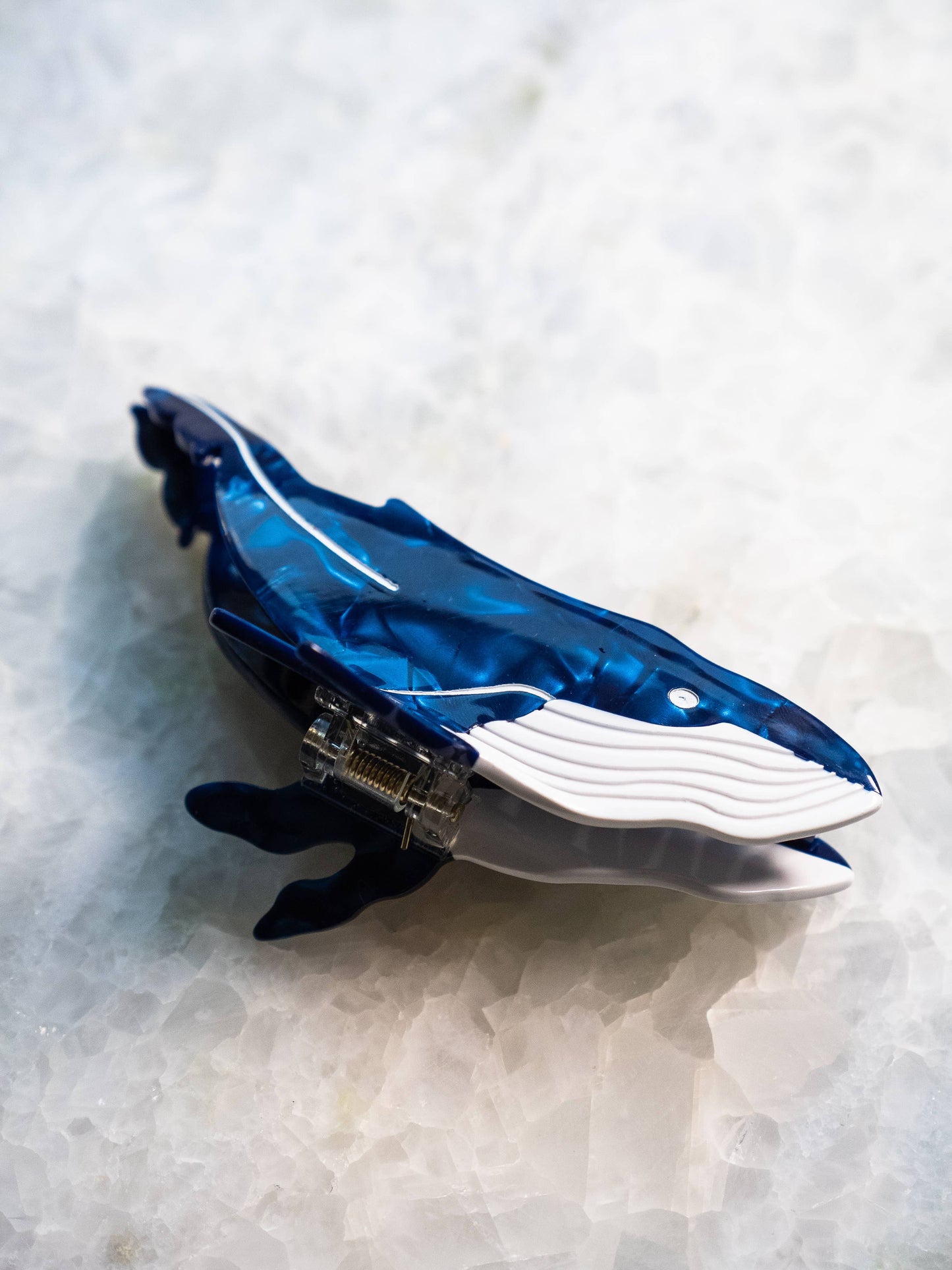 Eco Friendly Blue Whale Hair Clip, Large