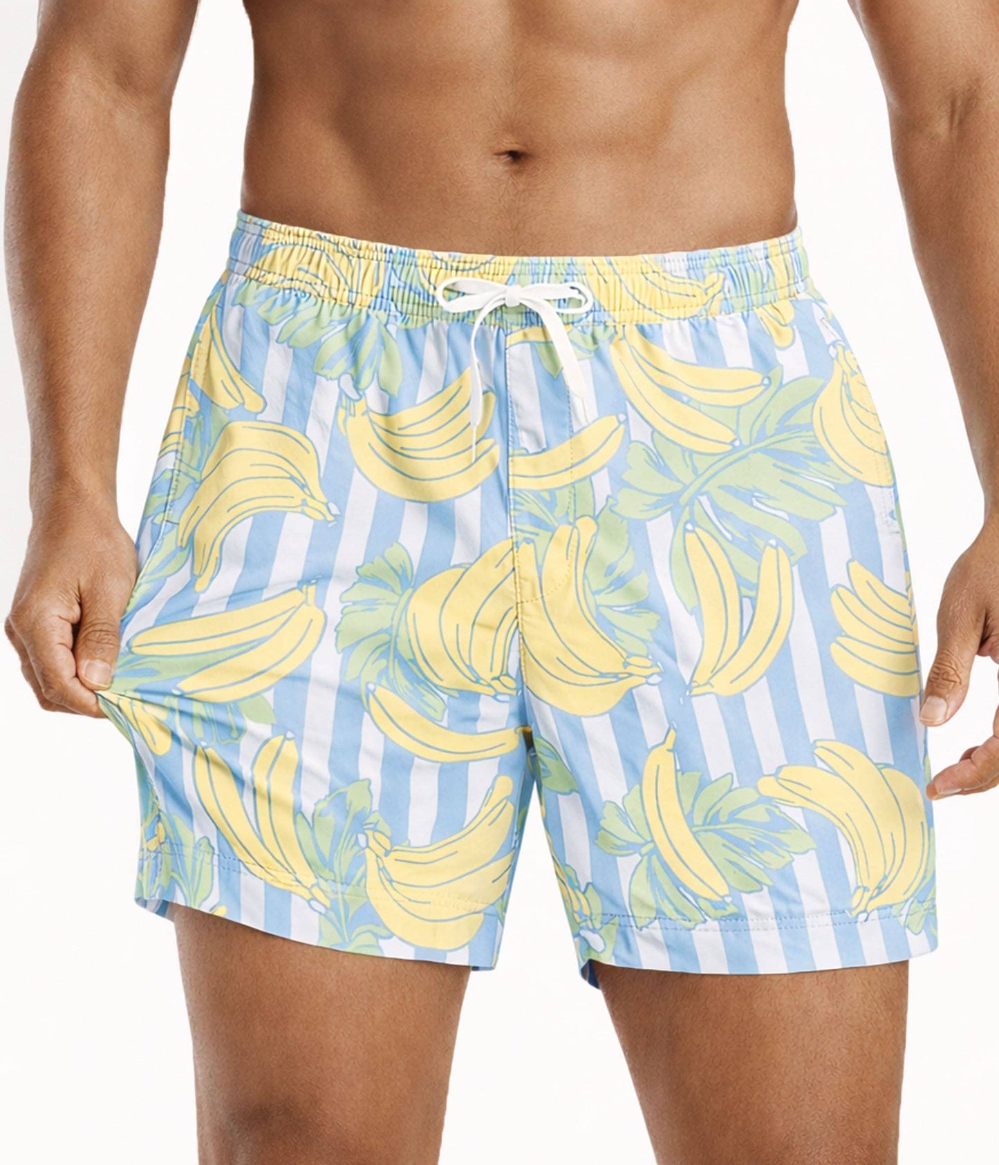 Banana Breeze Men's Stretch Swim Trunks - 6" Inseam