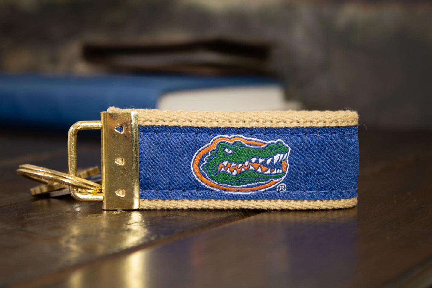 Florida Gators Collegiate Woven Ribbon Key Chain