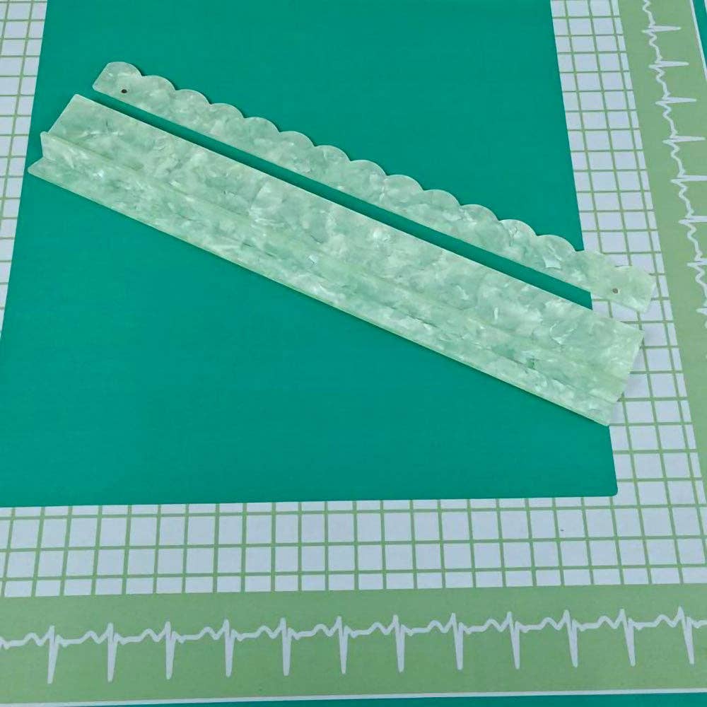 American Mahjong Racks Set–20" Acrylic Tile Racks & Pushers