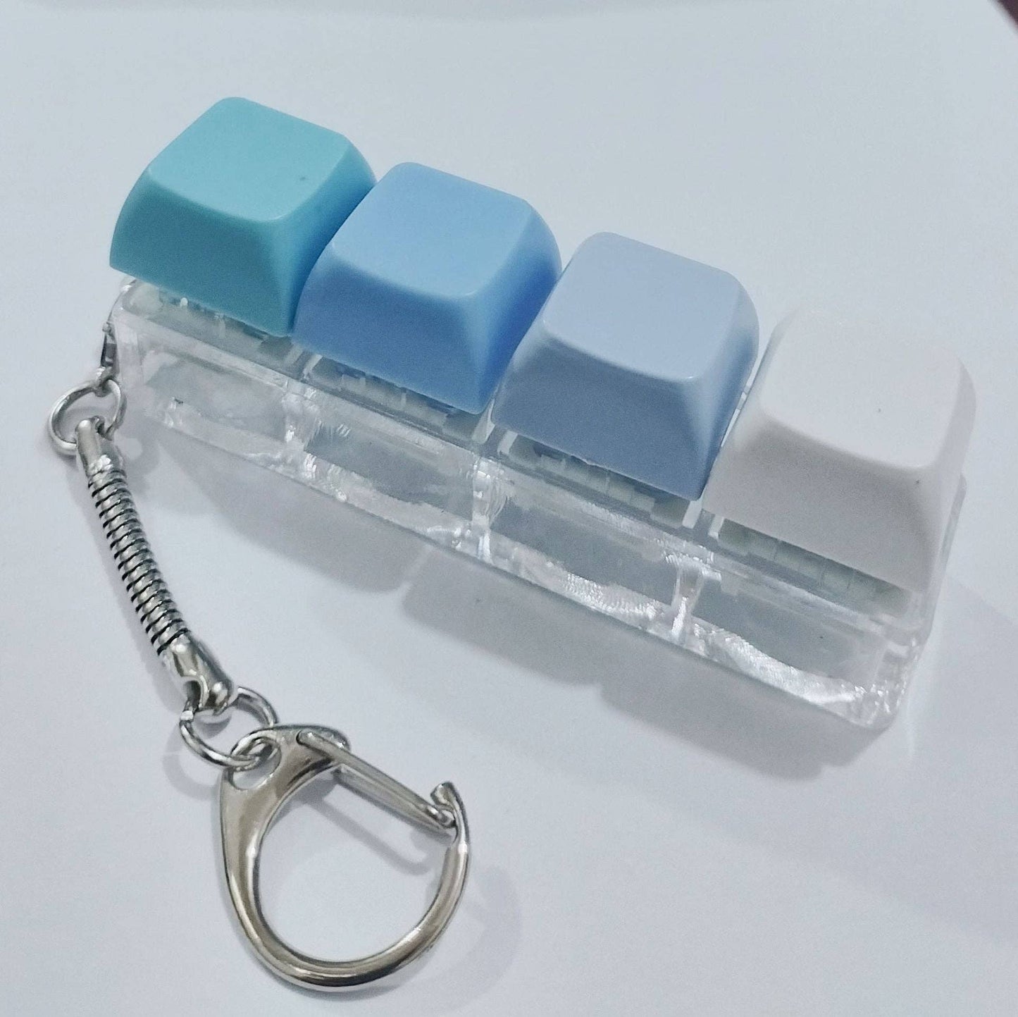 Keychain Fidget Pop Button Stress Relief Toy