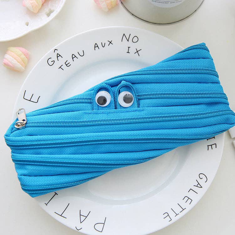 Pencil Case Caterpillar Zipper Large Capacity Cute