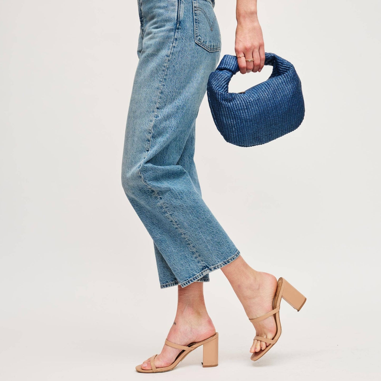 Tracy - Stripes Clutch