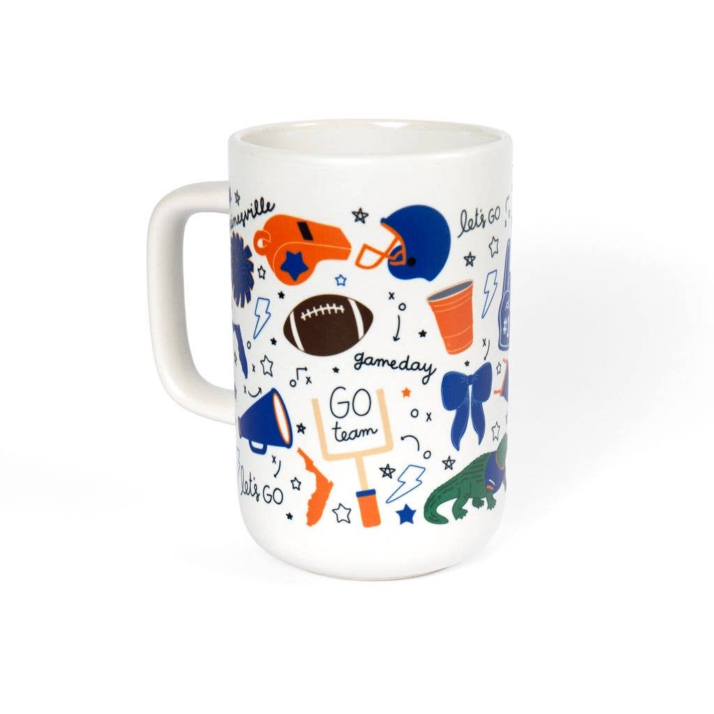 Gainesville Football Game Day Tall Ceramic Mug