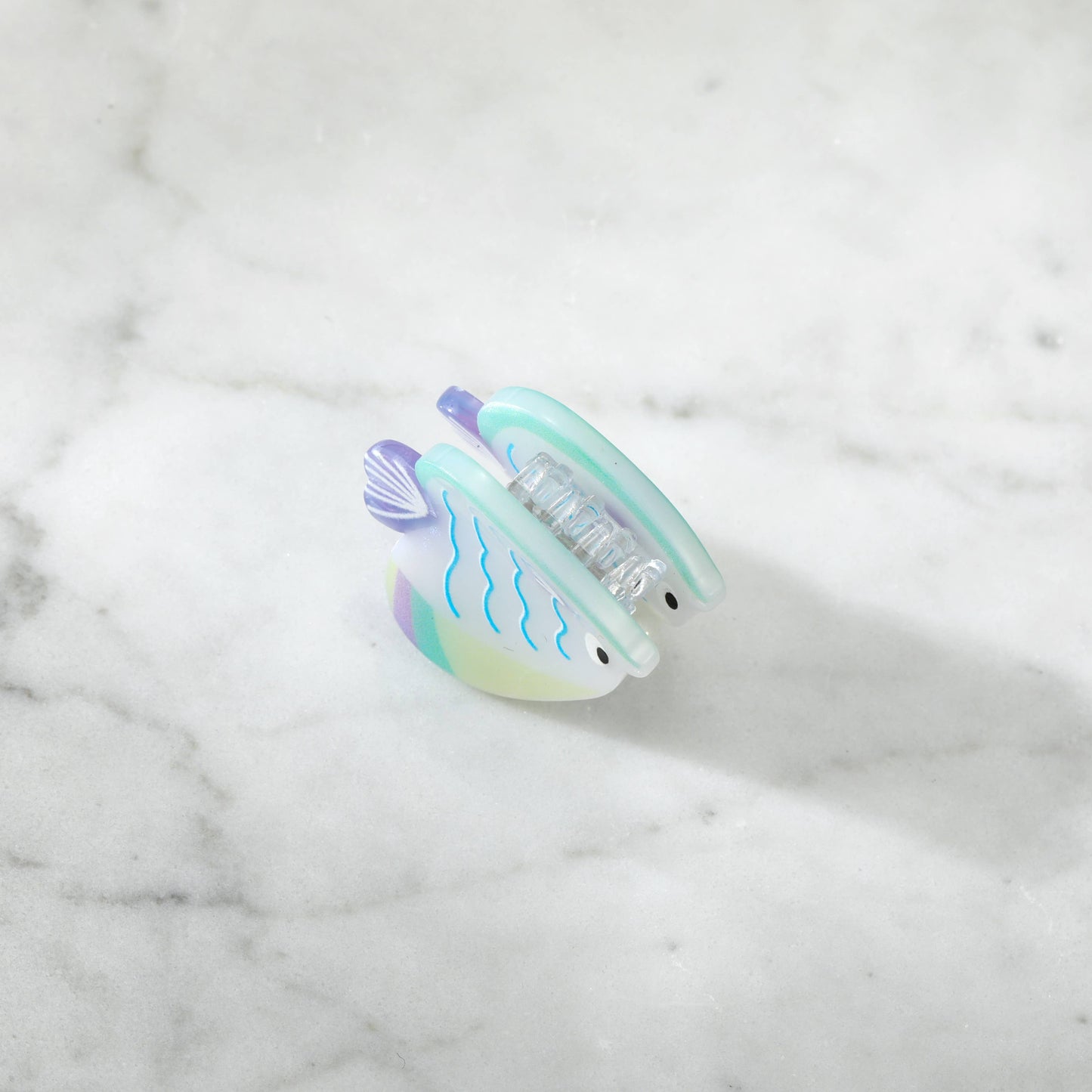Eco-Friendly Mini Opal Tropical Fish Hair Clip