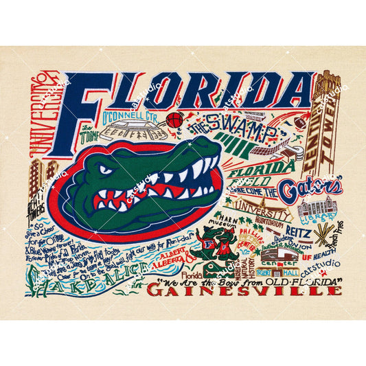 Florida, University of Collegiate Fine Art Print