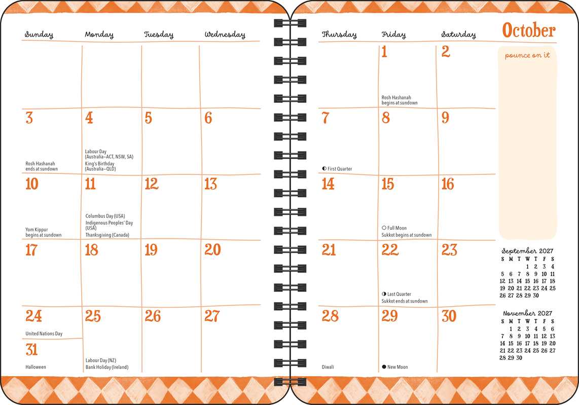 Sally Welchman 2027 Monthly/Weekly Planner Calendar by Sally  Welchman