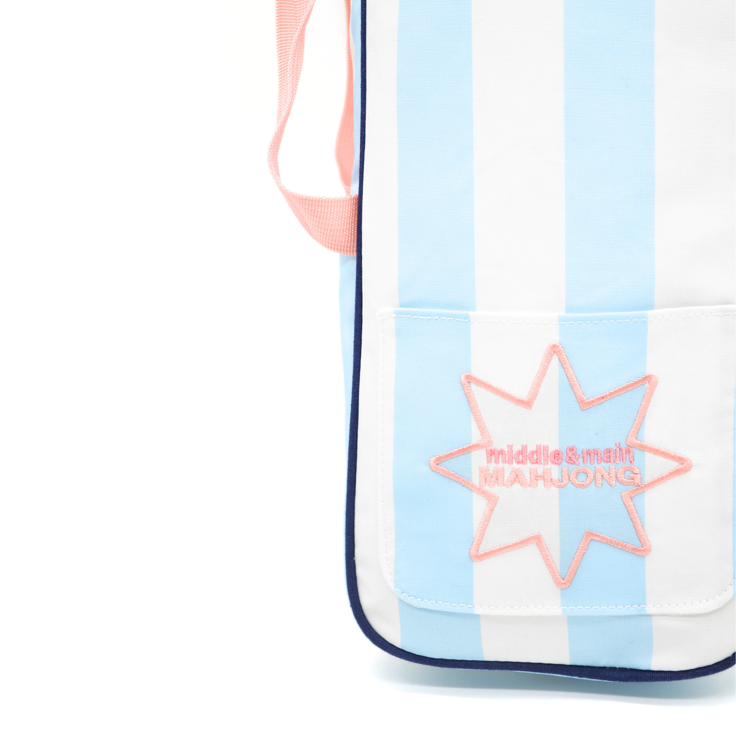 Traveling Tiles Mahjong Rack Bag (Poolside Blue)