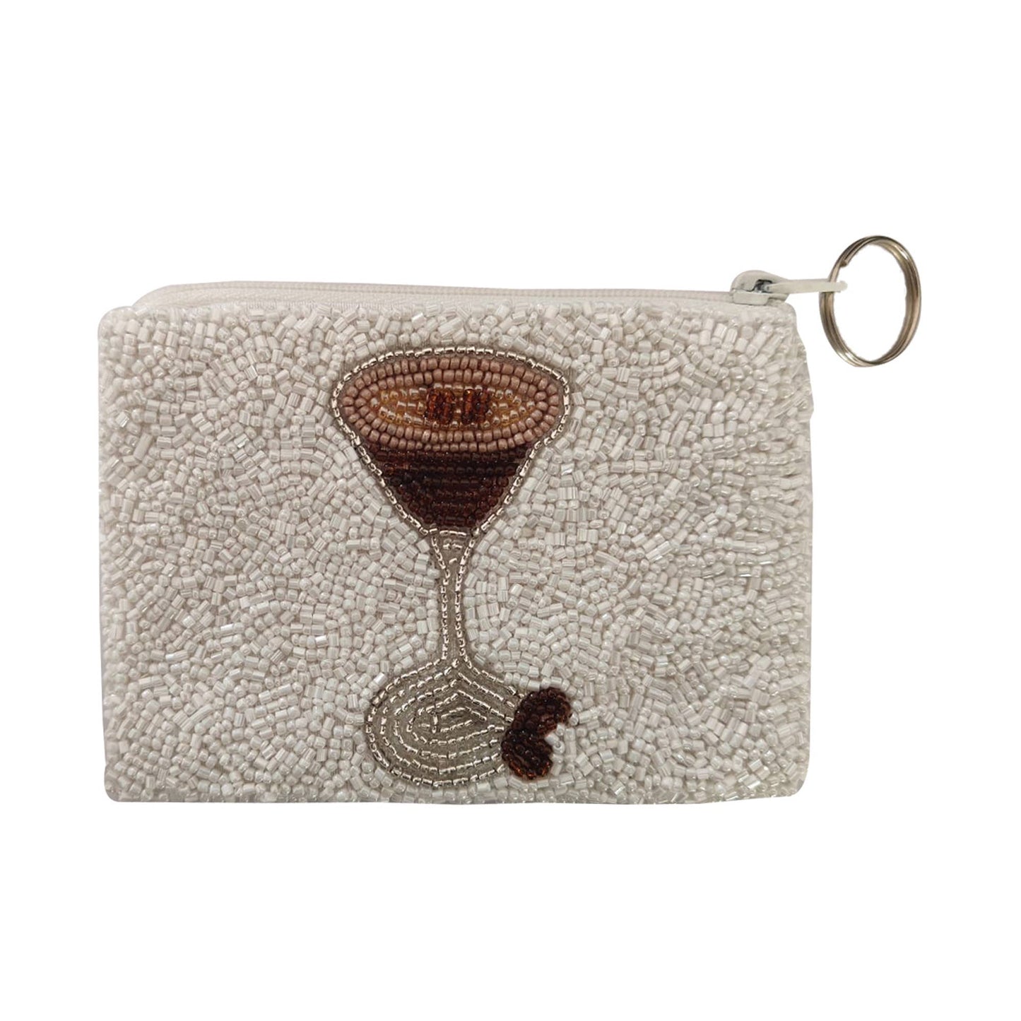 Tini Time Beaded Coin Purse