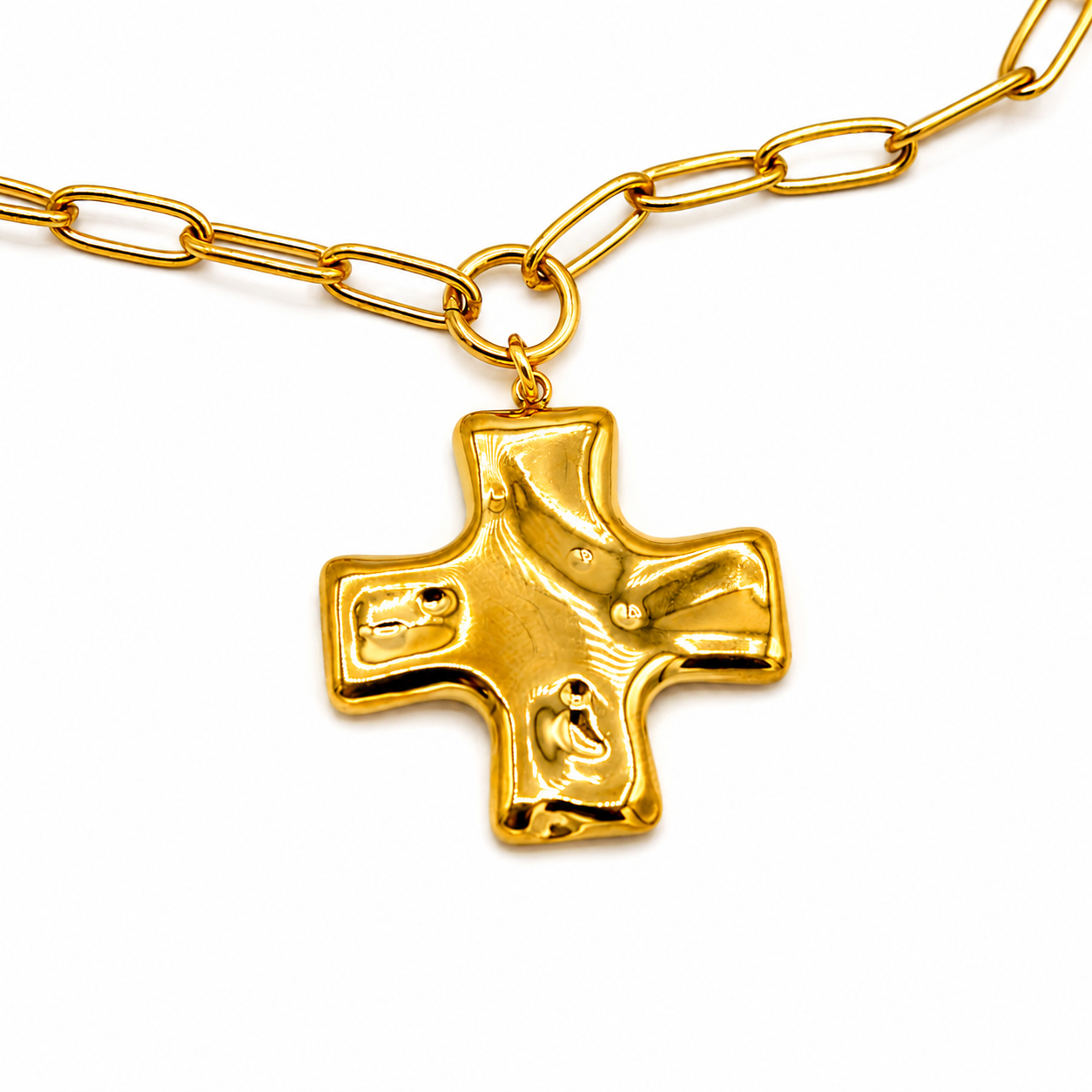 Statement Cross Necklace