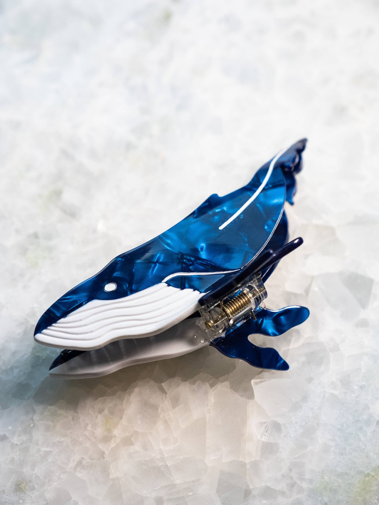 Eco Friendly Blue Whale Hair Clip, Large