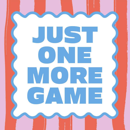 Mahjong Cocktail Funny Napkin | One More Game