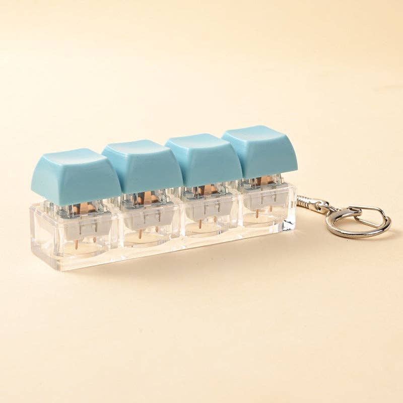 Keychain Fidget Pop Button Stress Relief Toy
