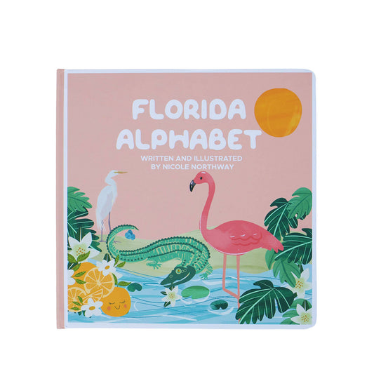 Florida Alphabet ABC Baby Book Coastal Gift
