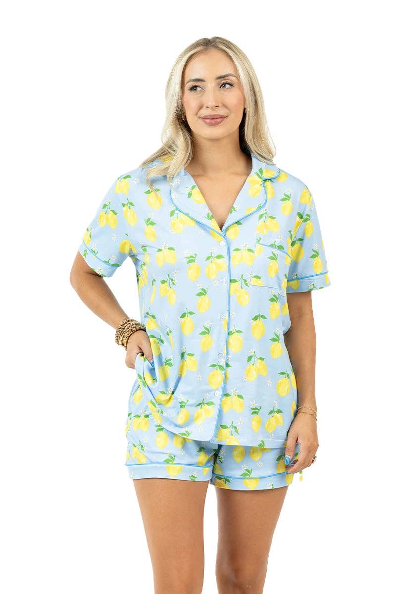 Zesty Lemons Pajama Set