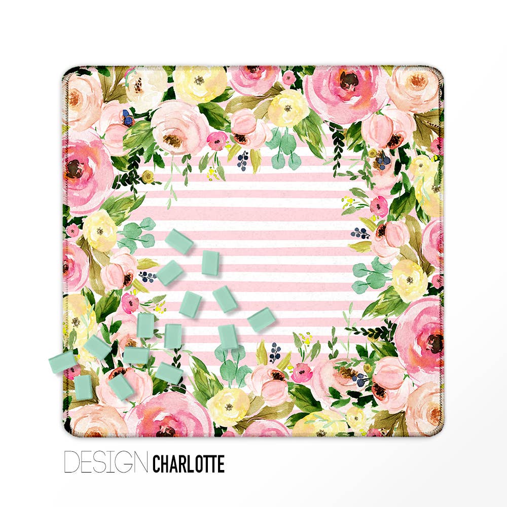 Mahjong Mat, Neoprene, Spring Collection
