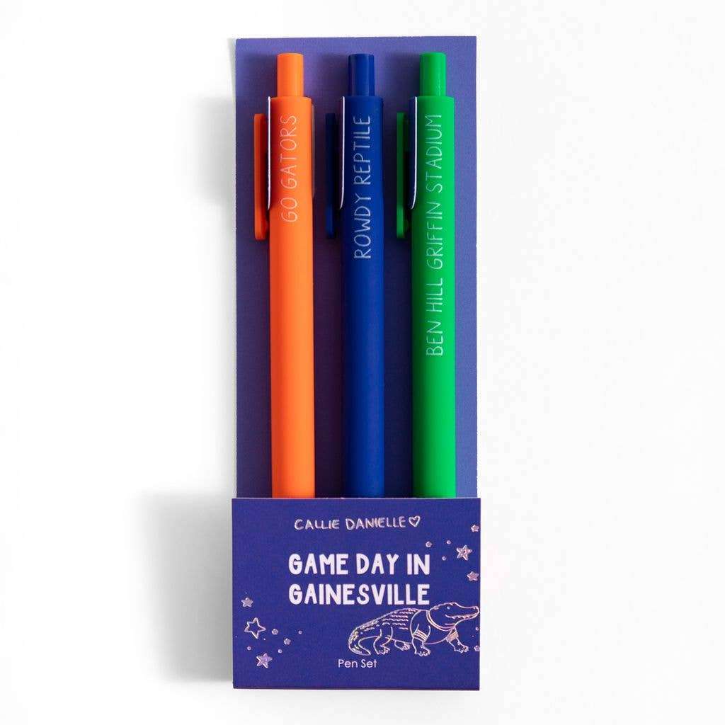 Gainesville Football Game Day Pen Set
