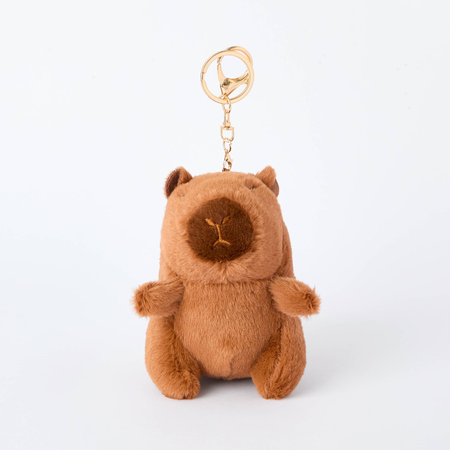 Cute Capybara Plush Keychain Bag Charm