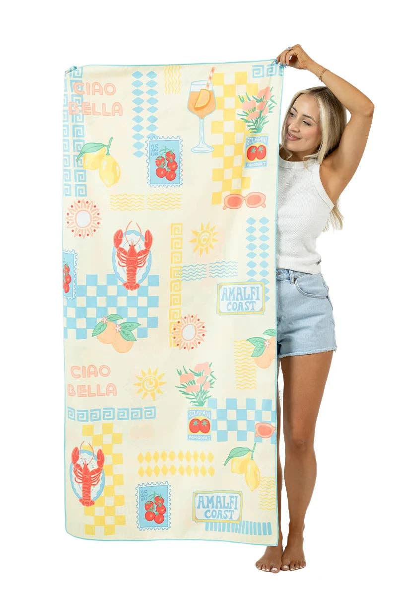 Italian Summer Reversible Microfiber Towel