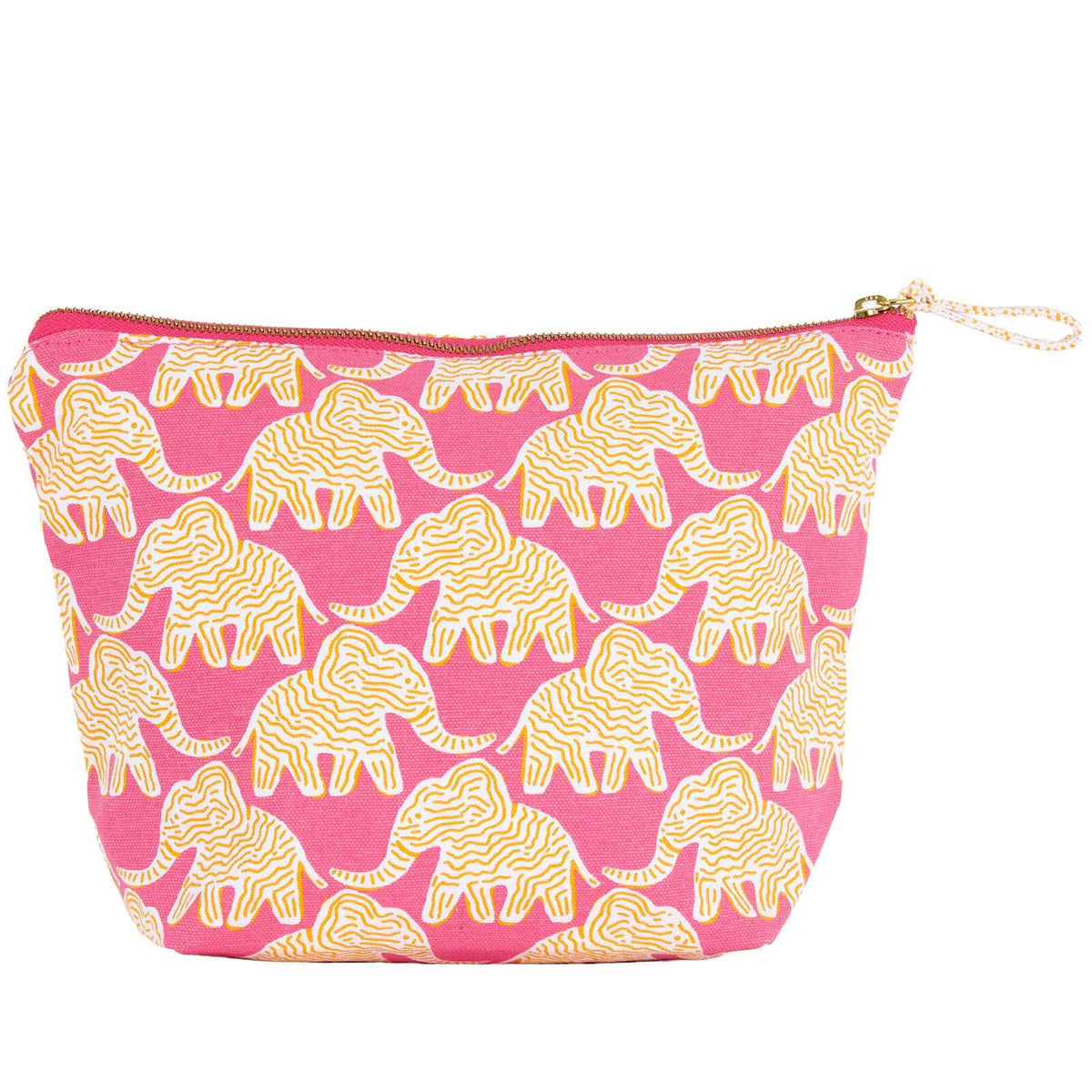 Elephant Essential Canvas Pouch Set of 2