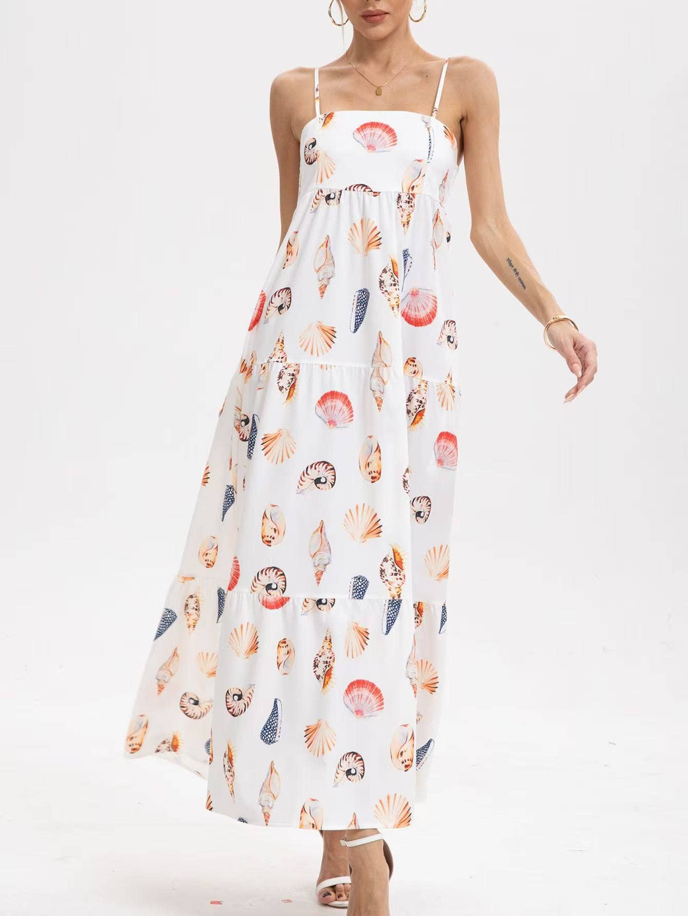 Seashell Tiered Sundress
