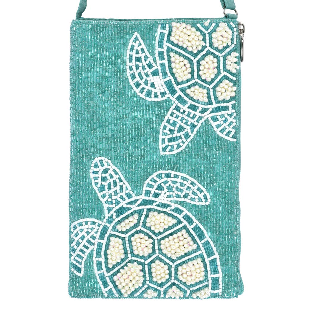Club Bag Swimming Turtles / Crossbody Bag