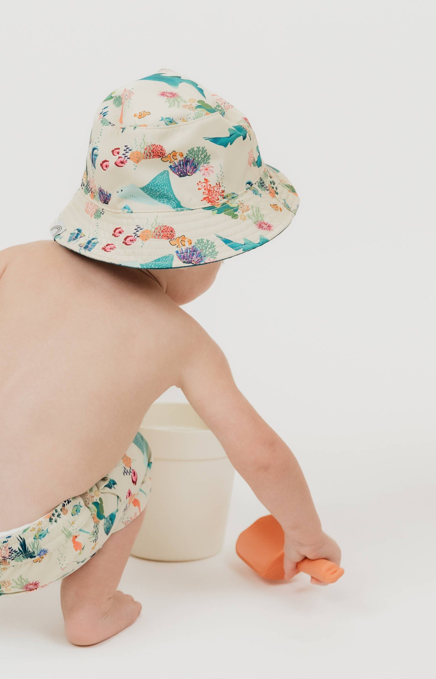 Coral Reef Reversible Bucket Hat